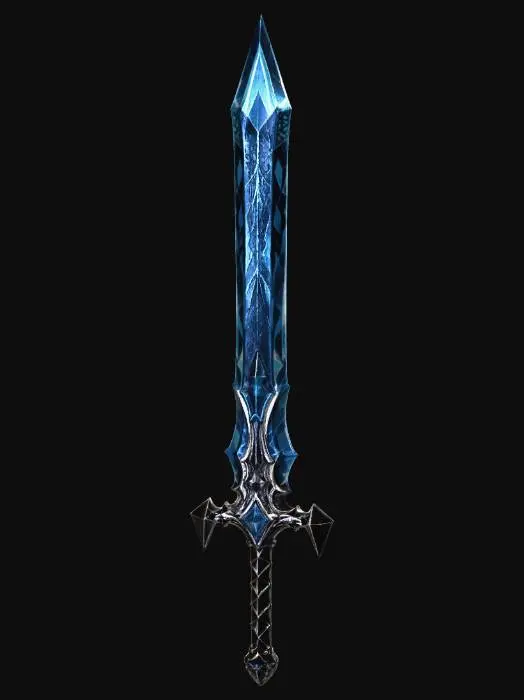 3D model for Blue Diamond Greatsword