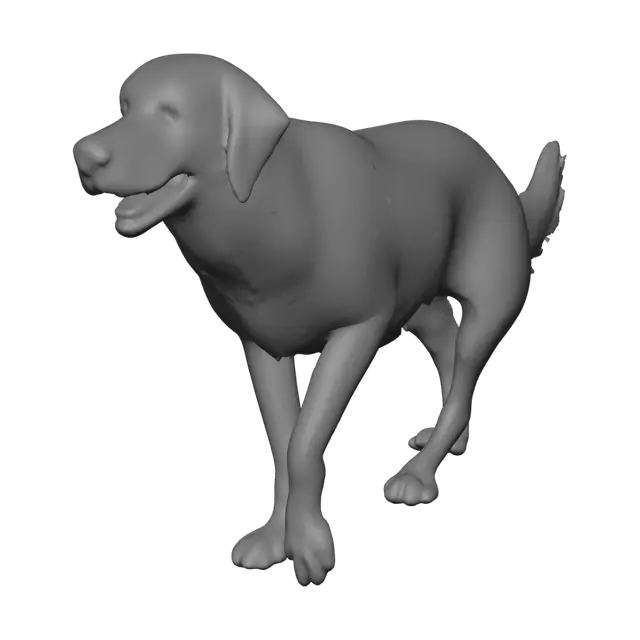 3D model for make dog
