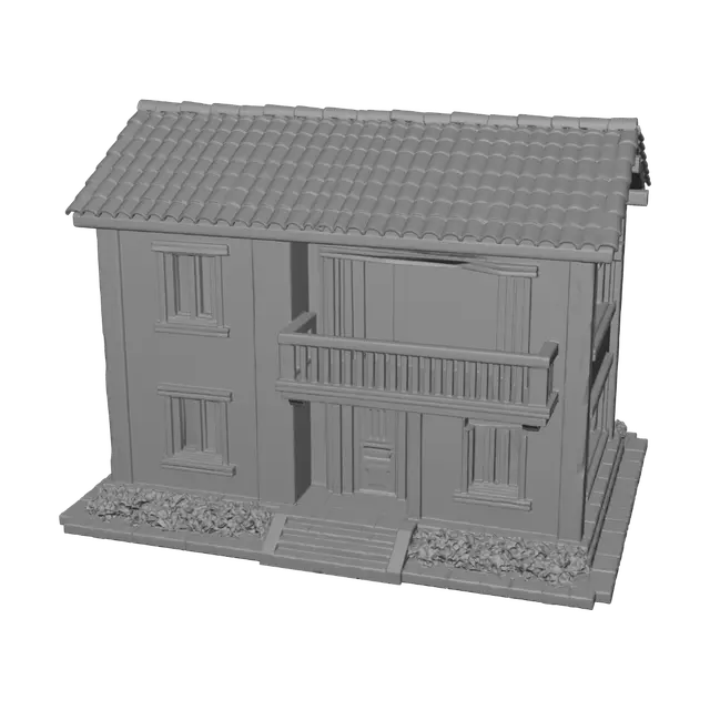 3D model for Sunlit Cottage