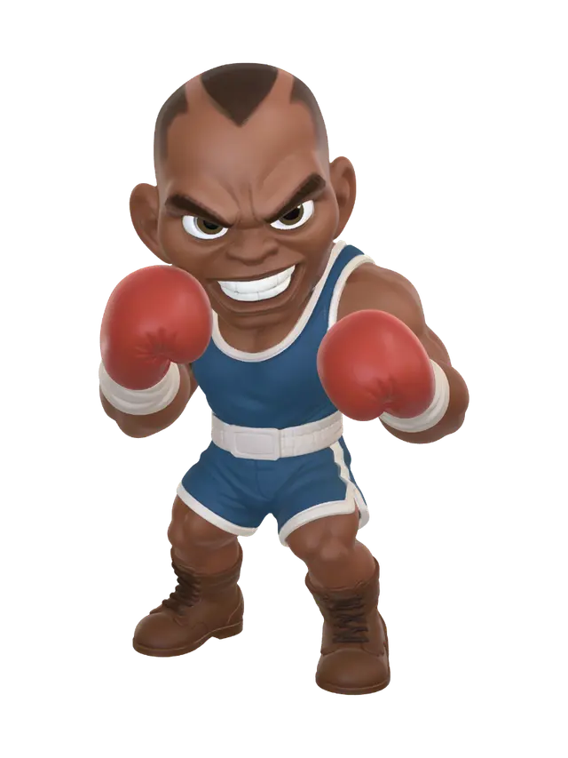 3D model for Fierce Little Boxer
