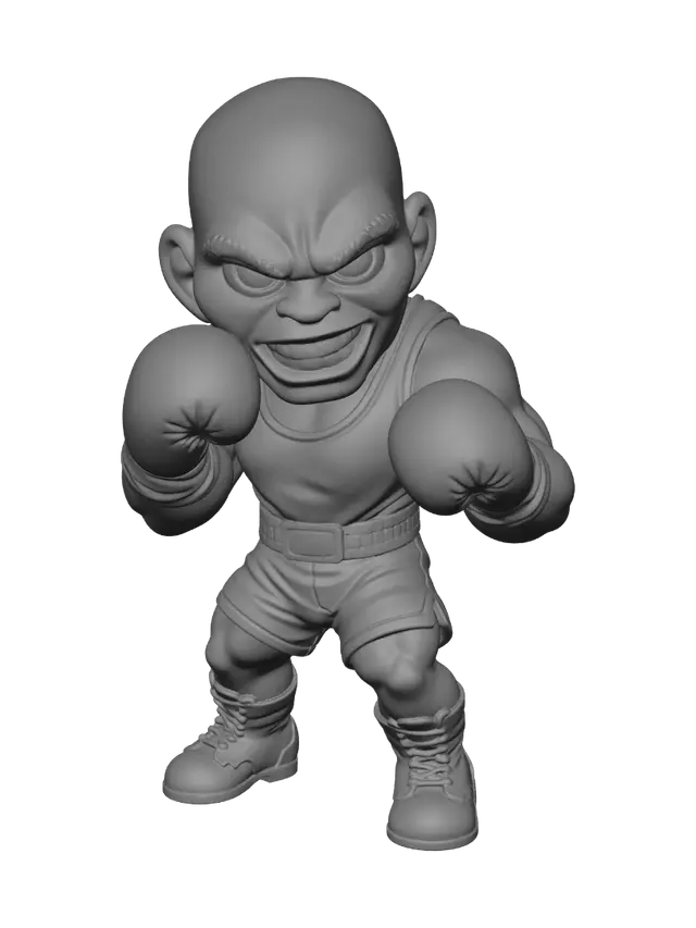 3D model for Fierce Little Boxer