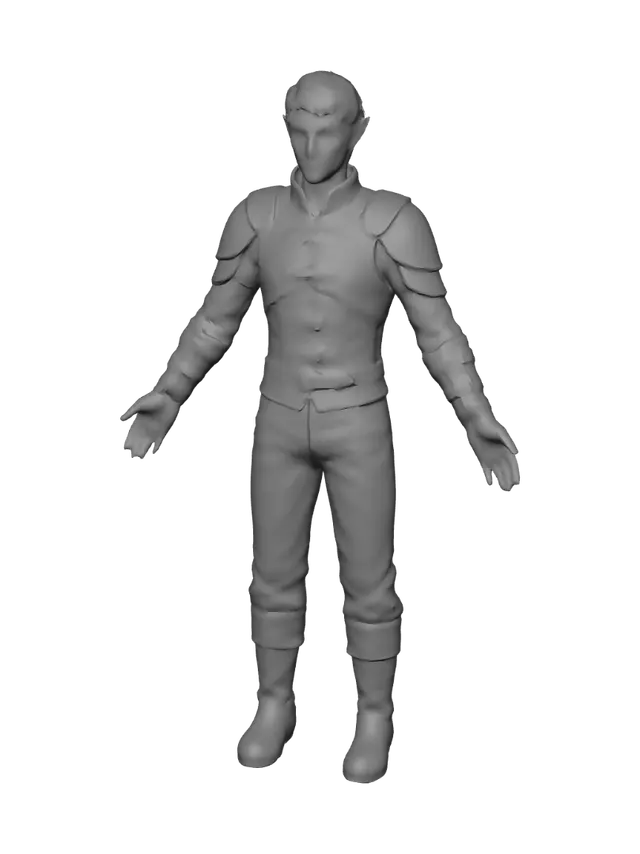 3D model for Leafbound Ranger