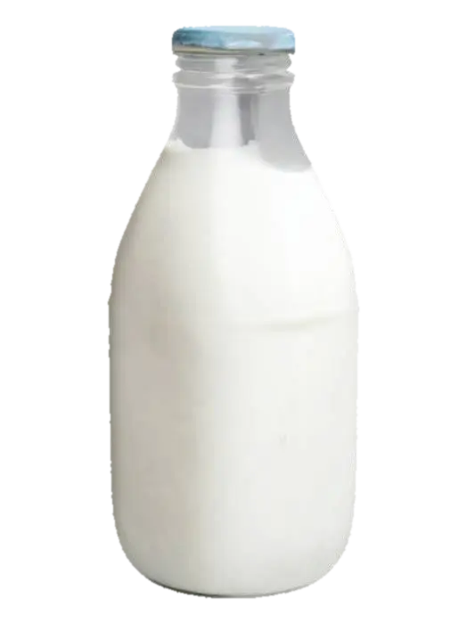 milk bottle - Liquid 3D model, vytvořený pomocí AI