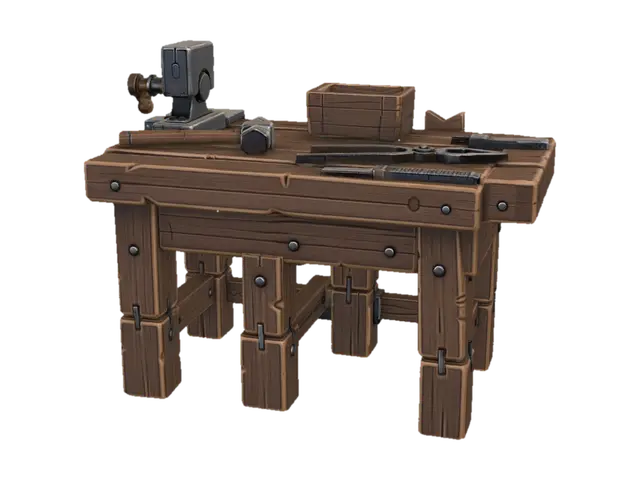 3D model for Carpenter's Workbench
