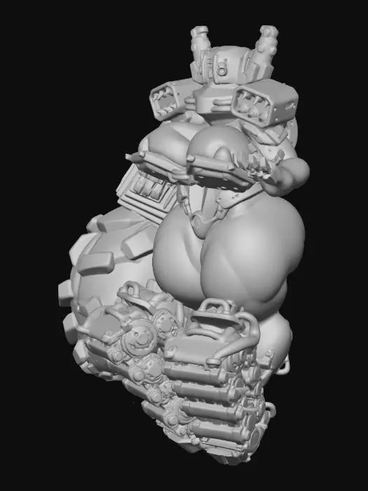 3D model for Doretta the Drilldozer
