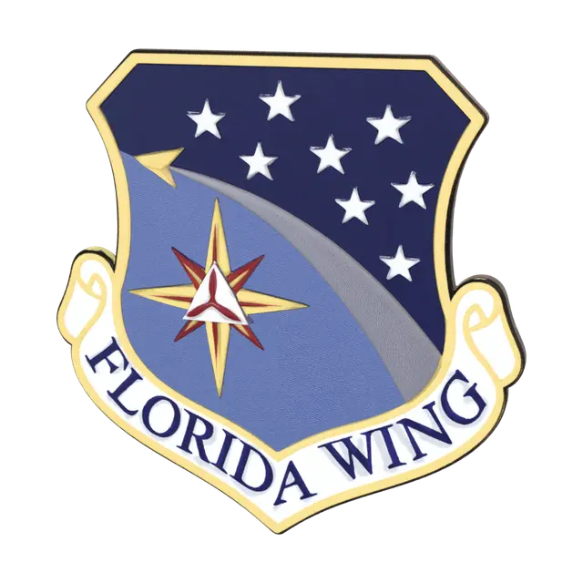 3D model for Florida Wing Patch