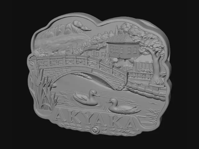 3D model for Akyaka Köprüsü