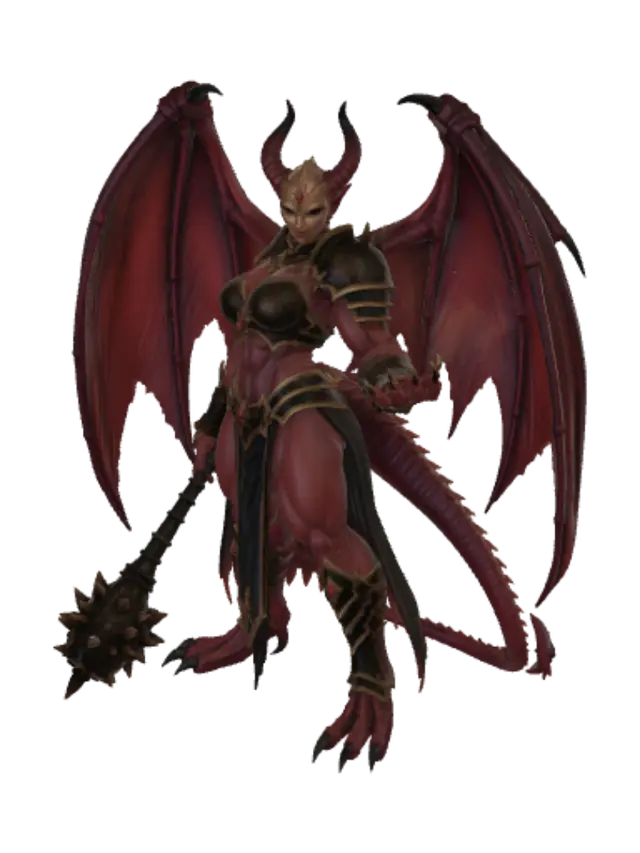 3D model for Infernal Dragon Empress