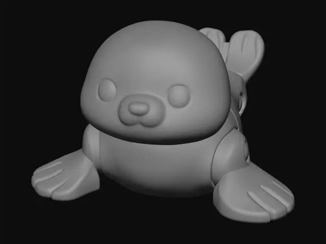 3D model for Robotic White Seal