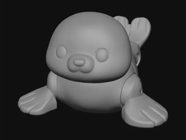 3D model for Robotic White Seal