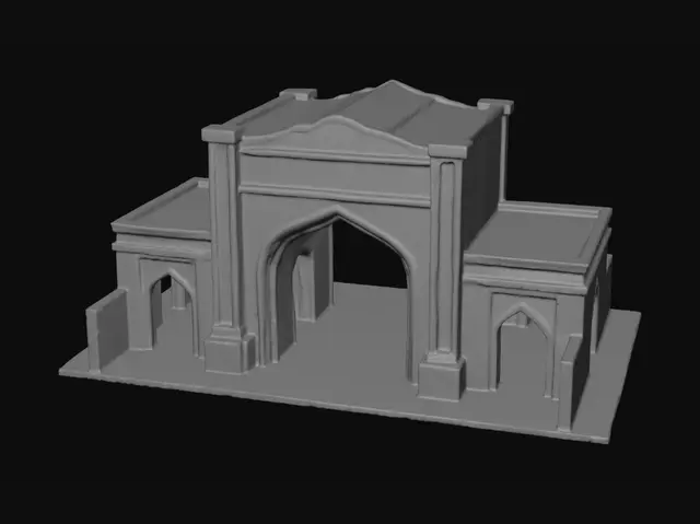 3D model for Terracotta Gateway