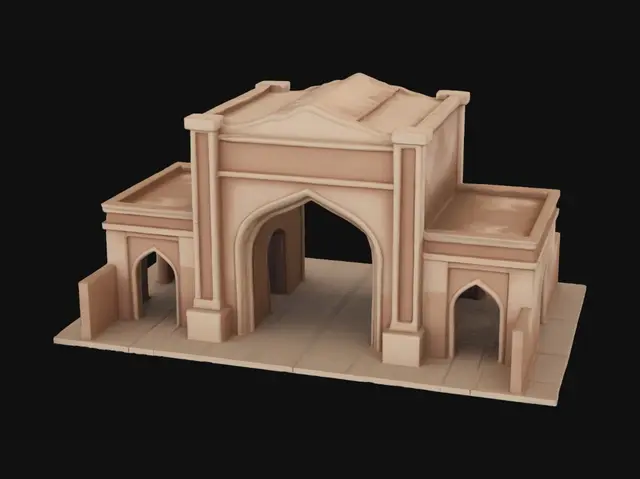 3D model for Terracotta Gateway