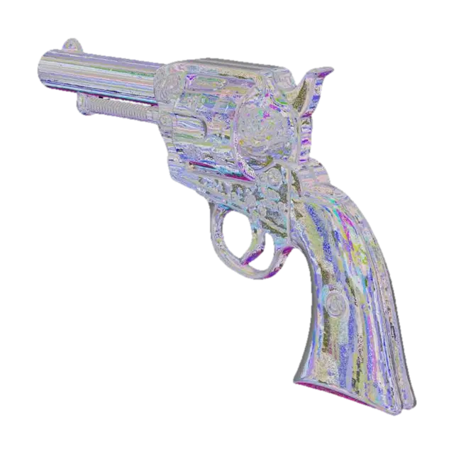 3D model for Vintage Revolver