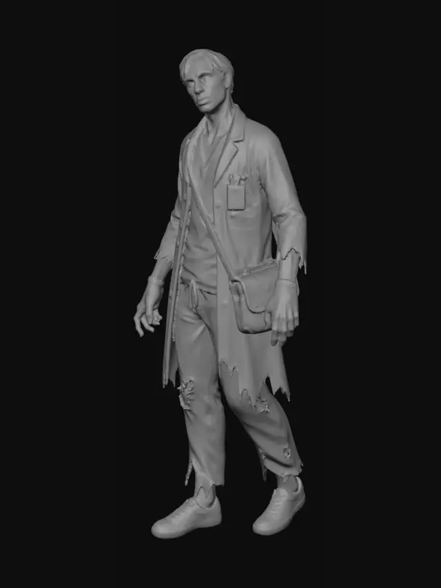 3D model for Desolate Doctor