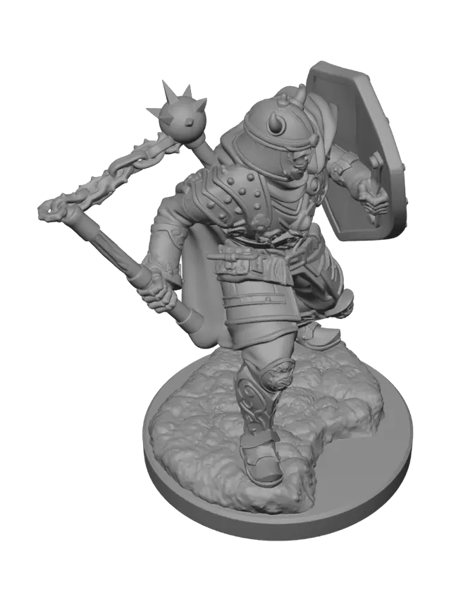 3D model for Warrior's Stand