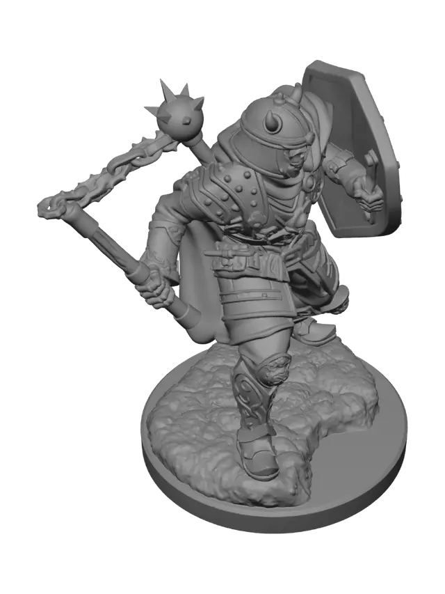 3D model for Warrior's Stand