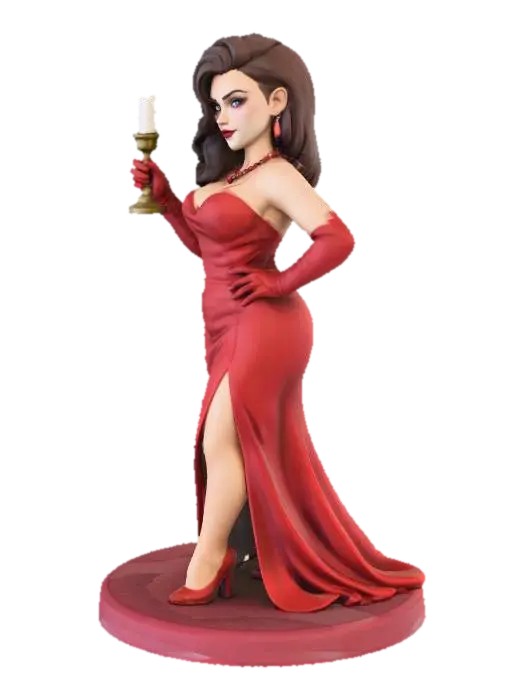 3D model for Ms. Scarlett