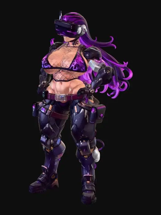 3D model for Violet Vanguard