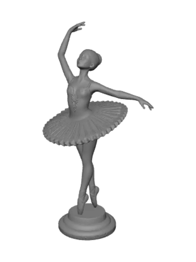 3D model for Gilded Ballerina