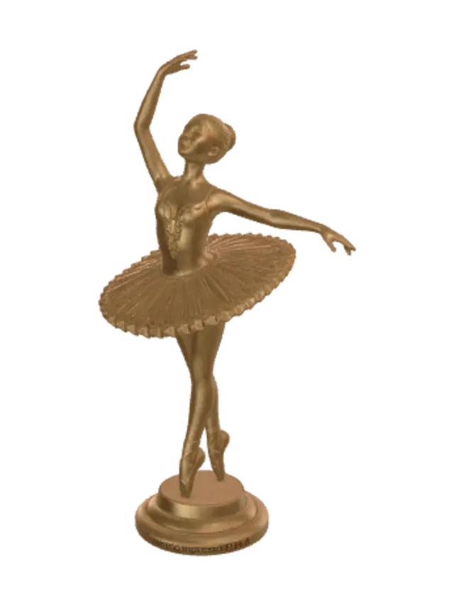 3D model for Gilded Ballerina