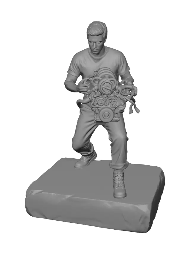 3D model for The Engine Carrier