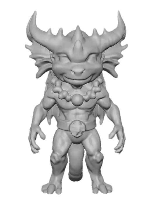 3D model for create a life-size ornate gothic style young gargoyle boy, but made of smoothed ice crystal and coursing from within with the power of Winter. he is standing guard in front of a door decorated with Winter garland. vivid Solstice colorization, NVIDIA OptiX, Daz3D, Renderocity, Ray Traced, rough textures, deeply carved detail, highest quality, highest resolution, insane detailed, z-brush, v-ray, Meshy masterpiece, prize winning,