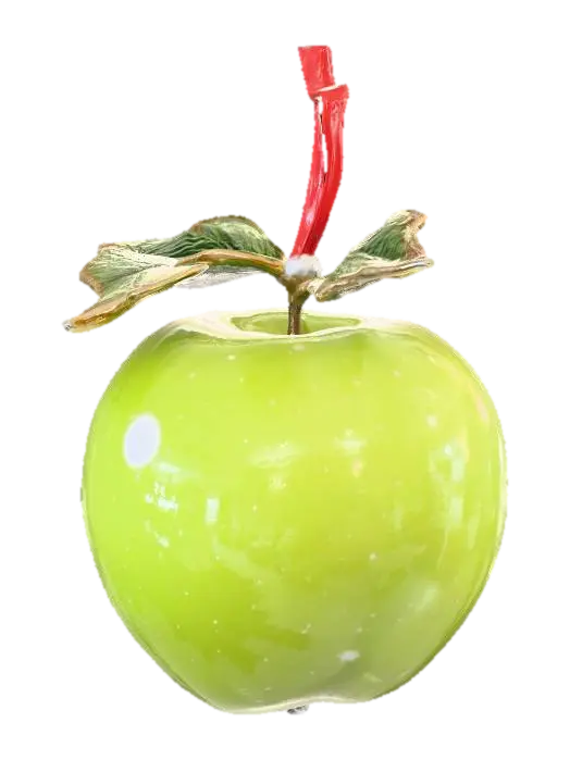 3D model for beautiful green apple ornament. #Christmas2025#