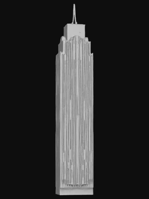 3D model for A High-rise ラブホテル Tower, with a kaiju theme. 8k textures, all sides match well. symmetrical. well drawn windows, glass, and steel.  #valentine#