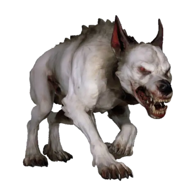 In Bram Stoker’s Dracula (1992), Dracula's transforms into a monstrous, dog-like… - Vampire 3D model, vytvořený pomocí AI