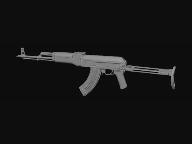 3D model for AK-47