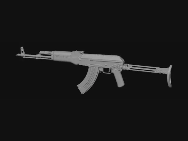 3D model for AK-47