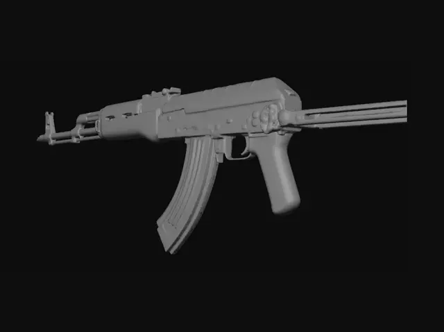 3D model for AK-47