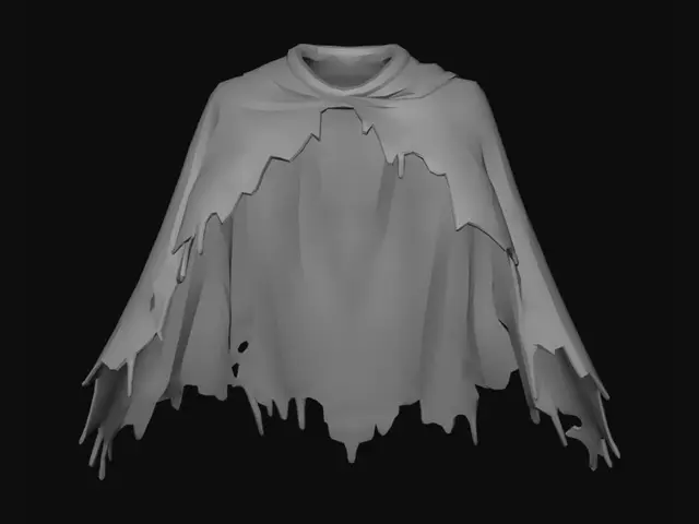 3D model for Cloak of Tattered Shadows