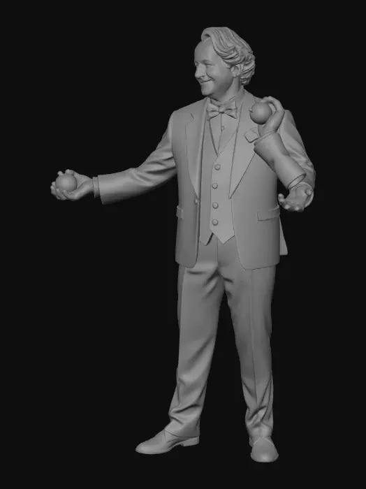 3D model for Green-Suited Pokémon Trainer