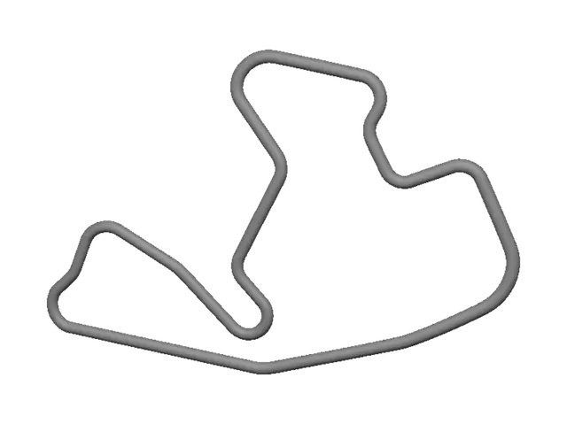 3D model for Outlined Hand Silhouette