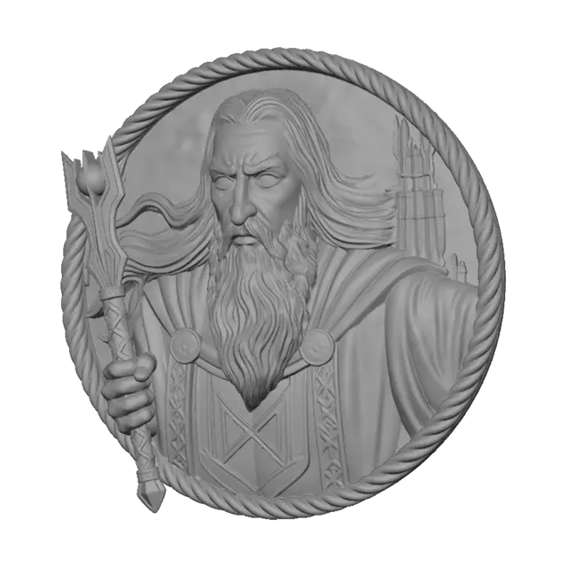 3D model for The Ringwarden Wizard