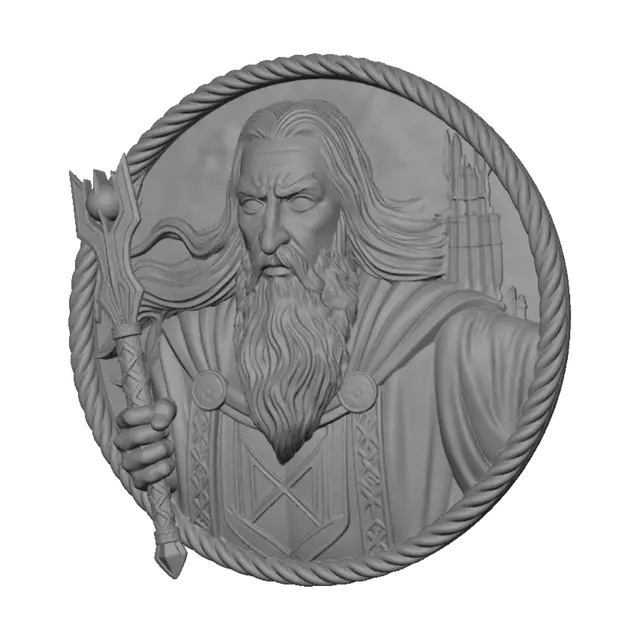 3D model for The Ringwarden Wizard