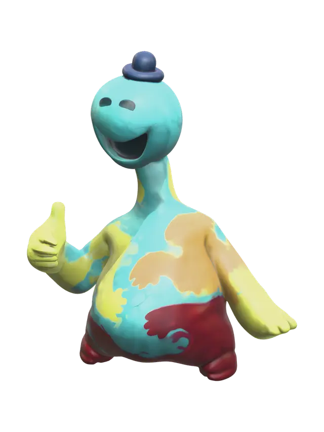 3D model for Modern Poppy Playtime Doey