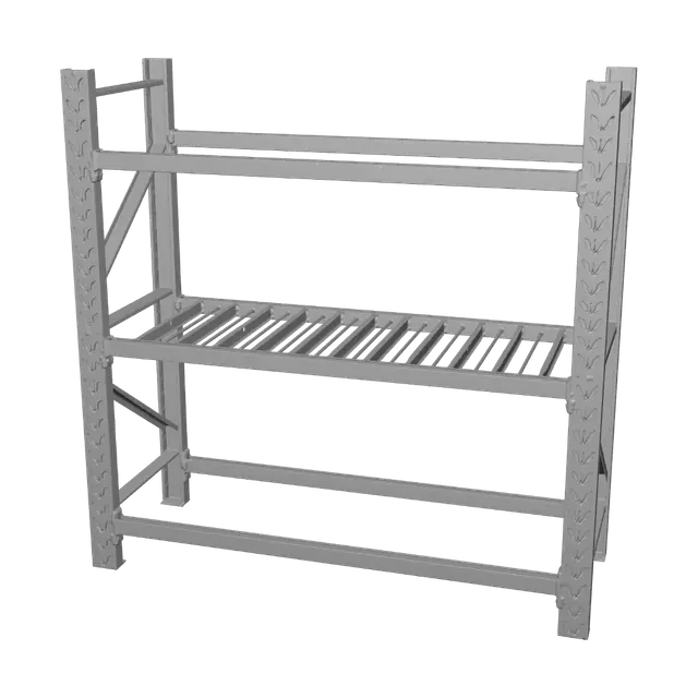 3D model for Orange industrial storage rack