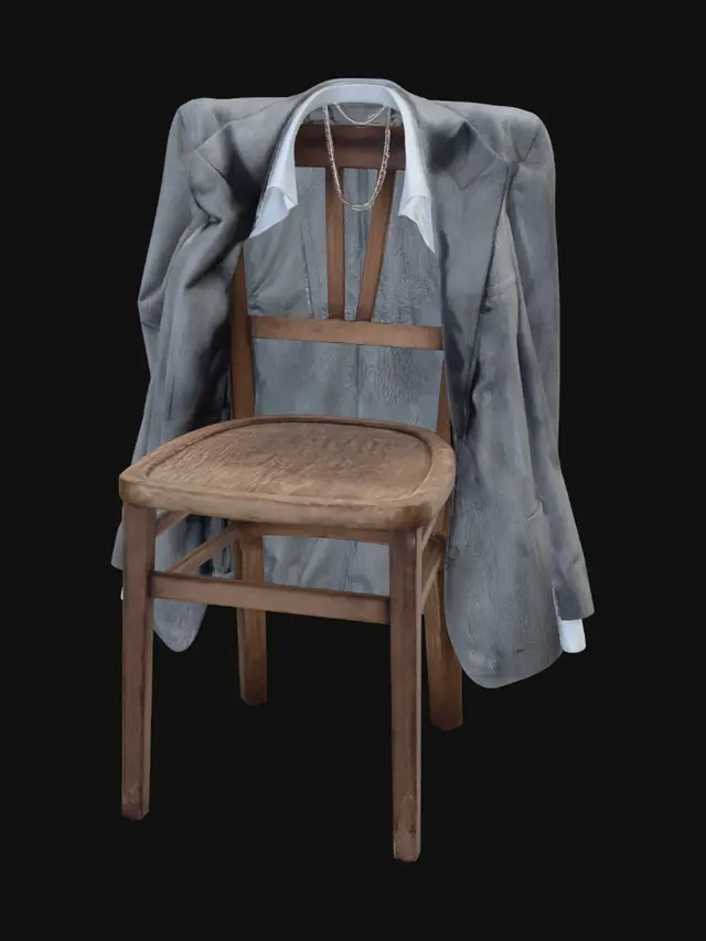 3D model for Suit on a Chair