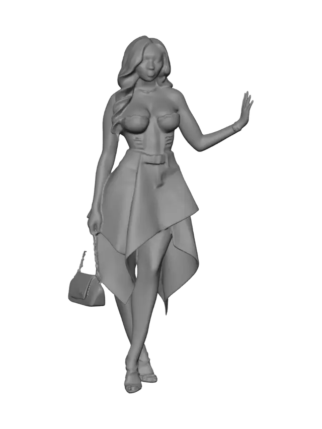 3D model for Midnight Muse in Denim