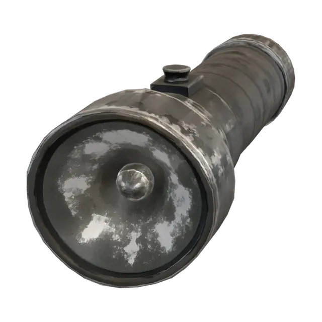 3D model for Weathered Tactical Flashlight