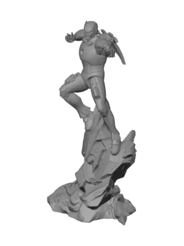 3D model for Iron Man on the Peak