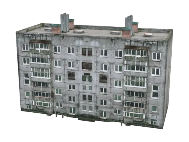 3D model for Tilted Roofscape