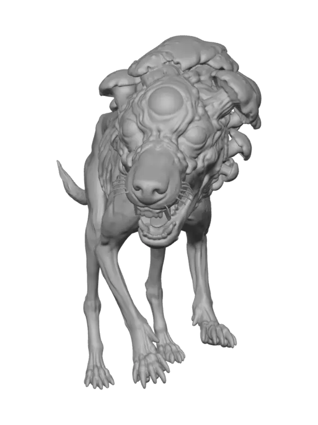 3D model for Fungal Hellhound