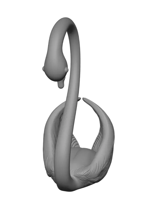 3D model for Glass Swan