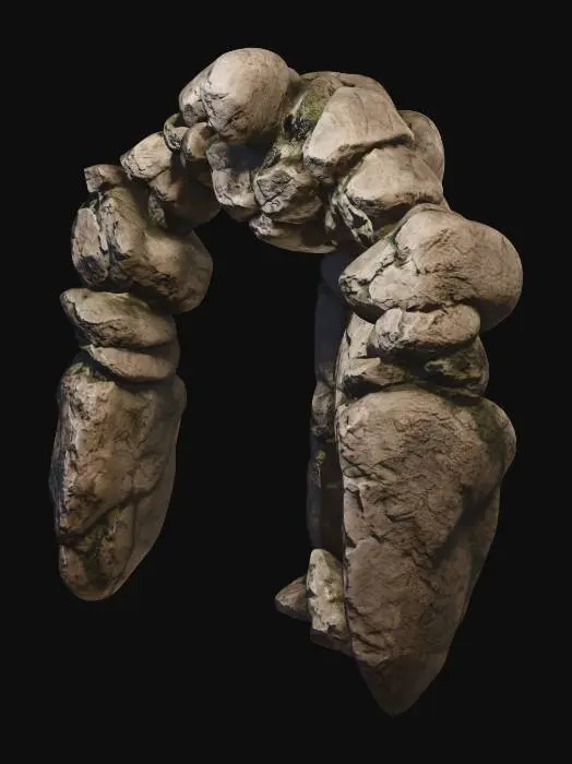 3D model for Stone Arch Golem