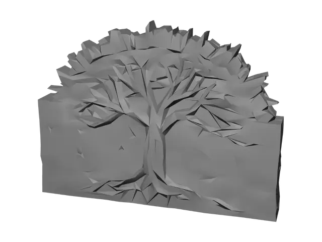 3D model for Stone Tree of Life