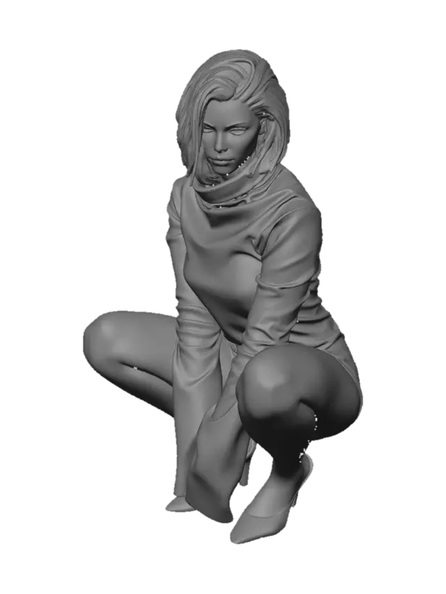 3D model for Monochrome in the City