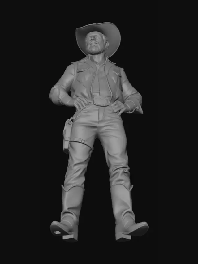 3D model for Cow boy